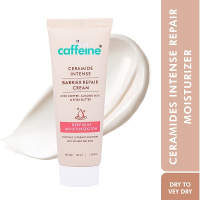 mCaffeine Deep Nourishing Face Moisturizer for Dry Skin | Ceramide, Shea Butter & Coffee(50 ml)