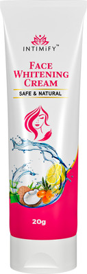 INTIMIFY Face & Skin Whitening Cream for for Glowing Skin, Facial Skin Lightening cream(20 g)