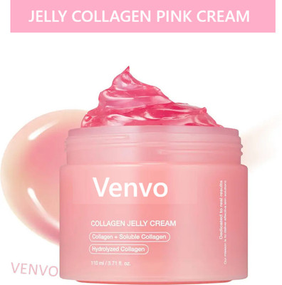 venvo Collagen Pink Glow Moisturizer for Night Repair(50 ml)