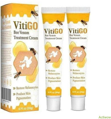ACTIWOW Vitigo Bee Venom Cream for Delicate Face Use(100 ml)