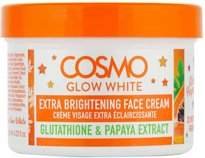 COSMO Glow White Bright Face Cream | Papaya Extract(125 ml)