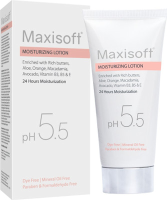 Maxisoft Moisturizing Lotion 100 ml| With Almond & Cocoa Butter(100 ml)