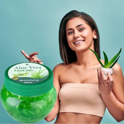 SDL Aloe Vera Gel For Oily, Sensitive, And Acne-Prone Skin(100 g)