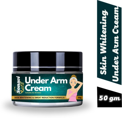 Sonavi Dark Underarm Whitening Cream for even toned dark spot removal underarms(50 g)