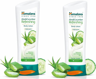 Himalaya Herbals Aloe and Cucumber Refreshing Body Lotion 100ML ( Pack of 2 )(200 ml)