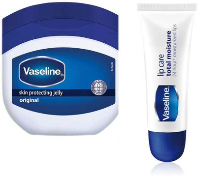 Vaseline petroleum Jelly 85 grm & lip care 10 grm(95 g)