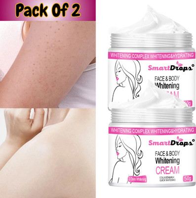 smartdrops Deep Nourish Whitening Face Cream for Spot-Free and Clear Skin Look(100 g)