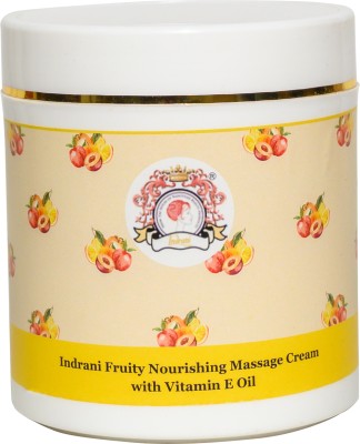 Indrani Cosmetics Fruity Nourishing Massage Cream With Vitamin ‘E’ Oil 500 gm(500 g)