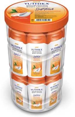 Yuthika Nourishing Soft Touch Body Lotion For Women Almond Intensive (20ml x 24)(480 ml)