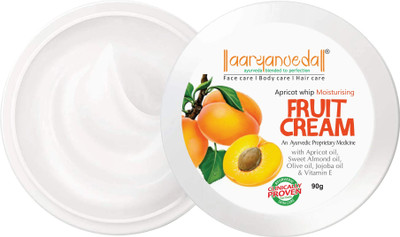 Aaryanveda Apricot Fruit Moisturizing Cream With Vitamin-E Soft & Supple Skin Winter Care(90 g)