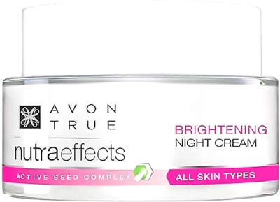 AVON Nutraeffects Brigtening Night Cream 50g(50 g)