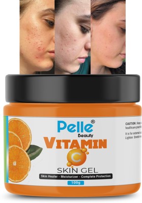 Pelle Beauty Vitamin C Face Gel|Made up of Natural Ingredients for Beauty Skin| Premium Quality _Product_100gm(100 g)