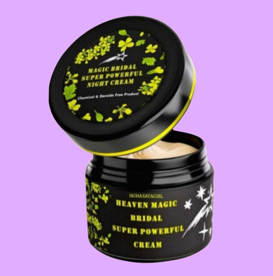 HGHASAYAGIRL HEAVEN MAGIC BRIDAL SUPER POWERFUL NIGHT CREAM FOR SKIN WHITENING CREAM35(50 g)