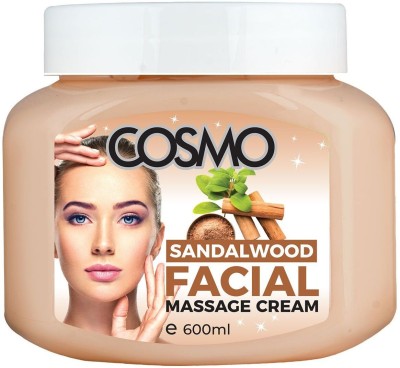 COSMO Sandal wood Facial Massage Cream For Men & Women(600 ml)