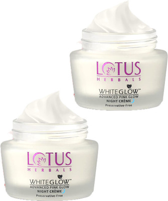 LOTUS HERBALS Whiteglow Advanced Pink Glow Night Creme(100 g)