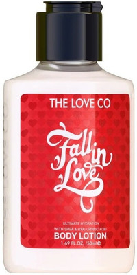 The Love Co. Fall in Love Body Lotion | Moisturizer Cream With Shea Butter & Vitamin E(50 ml)