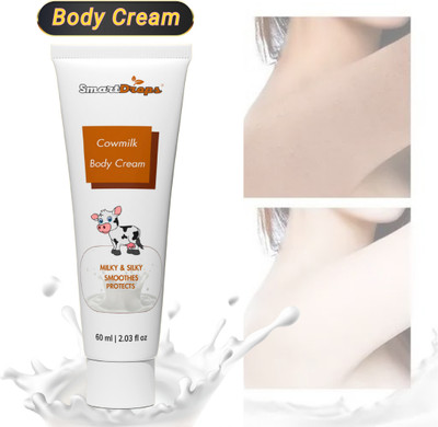 smartdrops Body Moisturizer Cream For Normal, Dry & Dull Skin, Long Lasting Moisture(60 ml)