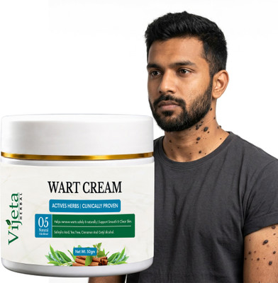 VIJETA Professional Wart Care & Removal Cream | 50gm(50 g)