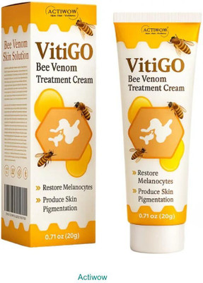 ACTIWOW VitiGo Bee Venom Instant Whitening Cream for Special Events A01 ST01(50 g)