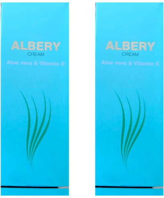 lamiglow ALBERY CREAM FOR MOSITURIZING & GLOWING SKIN PACK OF 50g x 2(100 g)