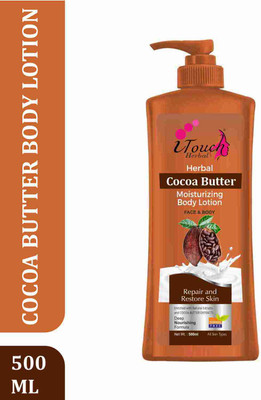 I TOUCH HERBAL Cocoa Butter Advanced Nourishing Body Lotion For All Skin Types 500 ml(500 ml)