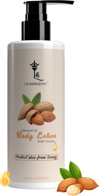 La'bangerry Almond & Vit E Nourishing Whitening Body Lotion With Almond Oil (Pack of 1)(150 ml)