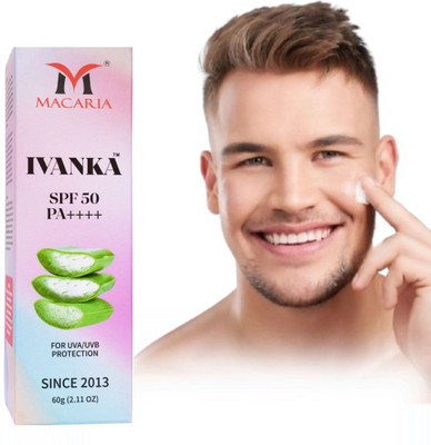 MACARIA Ivanka Spf 50 for winter for men | Moisturizer for men dry skin(60 g)