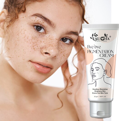 Laugha Bye Bye Pigmentation Cream for Blemishes removal Lime Pearl & B-White Cream(50 g)