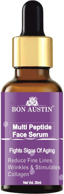 Bon Austin Multi Peptide Anti-Aging Face Serum For Collagen Boosting (30ml) Pack of 1(30 ml)