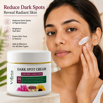 VIJETA Herbal Dark Spot Remover Cream For Remove Pimple Marks, Acne Scar Blemishes(50 g)