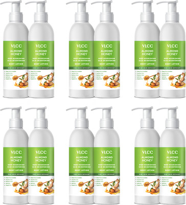 VLCC Almond Honey Deep Body Lotion Buy One Get One(Pack of 6)(2100)