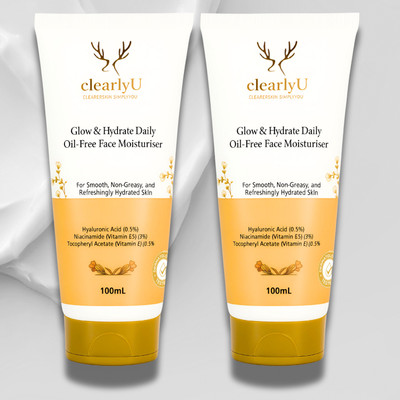 clearlyU T-Zone Oil Balancing Cream for Matte Finish Unisex 200 ml(200 ml)