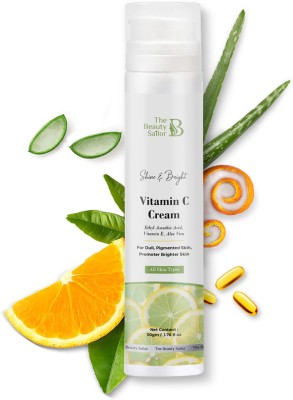 The Beauty Sailor Shine & Bright Vitamin C Cream| promotes glow and brightness| for all skin types(50 ml)