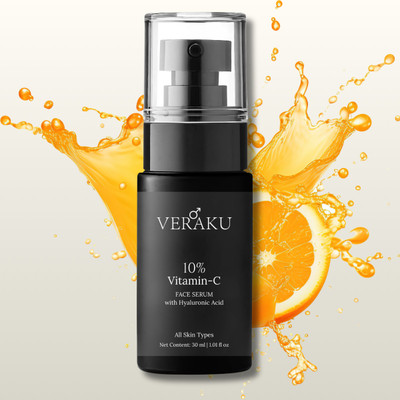 veraku Vitamin-C Face Serum with Hyaluronic Acid(30 ml)