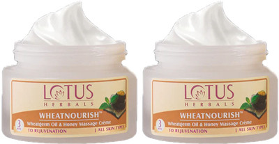 LOTUS HERBALS Wheatnourish Wheatgerm Oil & Honey Nourishment Creme(100 g)