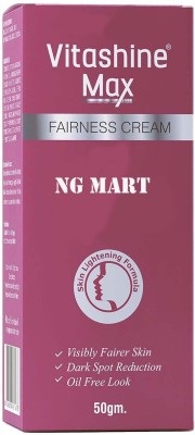 NG MART VITASHINE MAX CREAM FOR SKIN WHITENING & LIGHTNING PACK OF - 1(50 g)