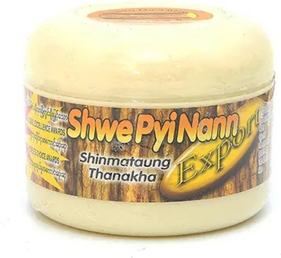 SHWEPYINANN Shinmataung Thanakha - - NATURAL WHITENING 140G- PACK OF 1 - MYANAMR PRODUCT(140 g)