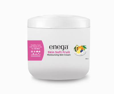 enega Skin Soft Fruit Moisturizing Skin Cream for All Skin Type - 800 ML(800 ml)