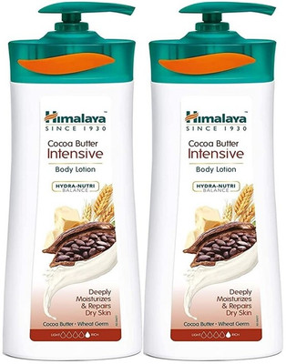 HIMALAYA Cocoa Butter Intensive Body Lotion | Hydra-Nutri Balance 400ml (Pack of 2)(800 ml)