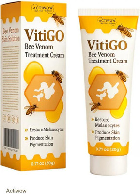 ACTIWOW VitiGo Bee Venom Whitening Cream with Avocado Extract A01 ST01(50 g)
