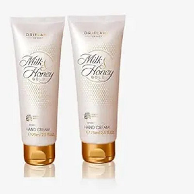Oriflame Sweden MILK and HONEY GOLD Moisturising Hand Cream(75 g)