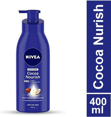 NIVEA Deep Moisture Cocoa Nourish Body Lotion - 400ml(400 ml)