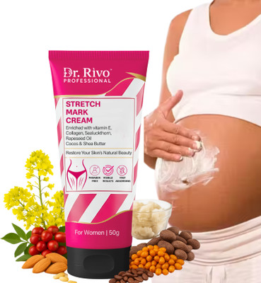 Dr rivo professional Stretch Marks Removal Cream for Pregnancy | Reduce Stretch Marks And Scars(50 g)