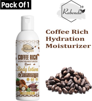 RABENDA Moisturizing coffee Body Lotion (100 ml) Pack of 1(100 ml)