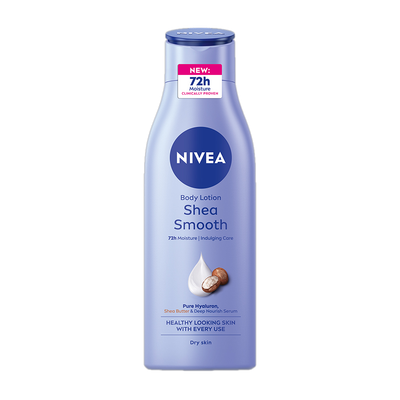 NIVEA Body Milk Shea Smooth, Moisturizer Lotion, Deep Moisture Serum, Shea Butter(200 ml)