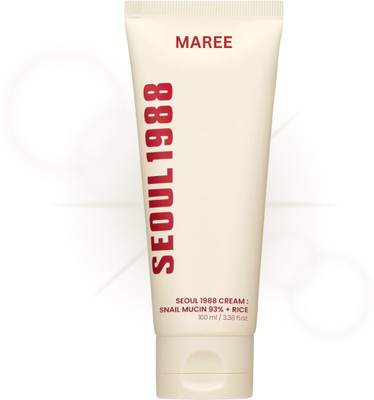 Maree SEOUL 1988 Snail Mucin + Rice Cream – Fade Dark Spots, Repair, and Brighten Skin(100 ml)