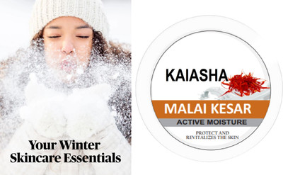 KAIASHA Cold Cream For Skin Glow Fairness With Malai & Kesar(200 g)