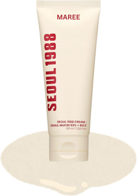Maree SEOUL 1988 Snail Mucin + Rice Cream – Get Korean Glass Skin Glow(100 ml)