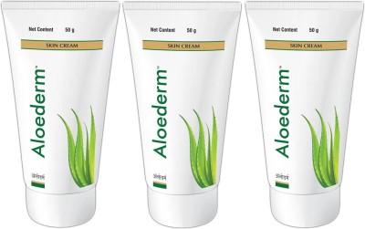 Aloederm Skin Cream (Pack of 3*50gm)(150 g)