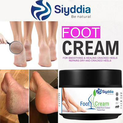 SIYDDIA Organic Premium Cracked cream Heel Repair & Smooth Foot (50 g)(50 ml)